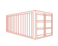 Medium Storage Unit (20ft Container)